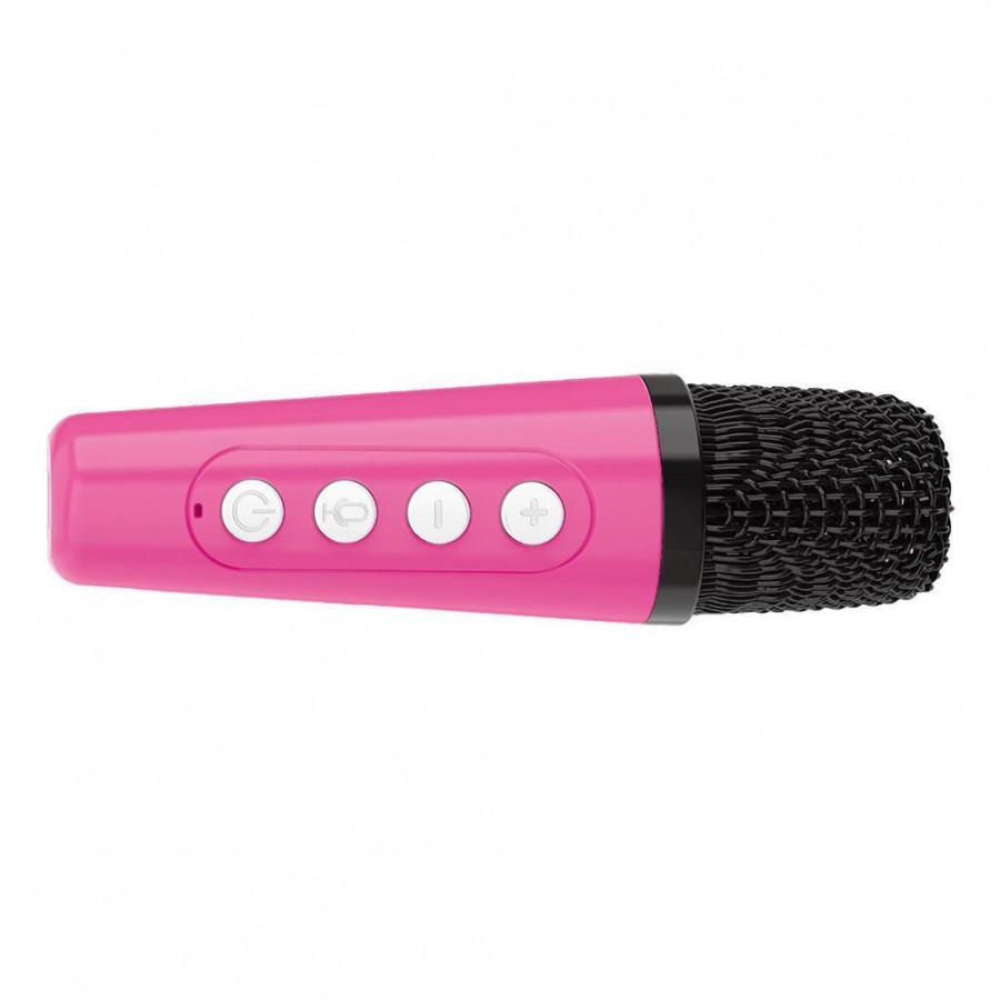 Luna Μικρόφωνο Με Μουσική, Bluetooth & USB Ροζ (000623741) Luna Μικρόφωνο Με Μουσική, Bluetooth & USB Ροζ (000623741)