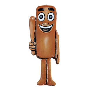 Πασχαλινή λαμπάδα Πλακέτα Brainrot Τουν Τουν Σακχουρ 23 x 9cm (001602)