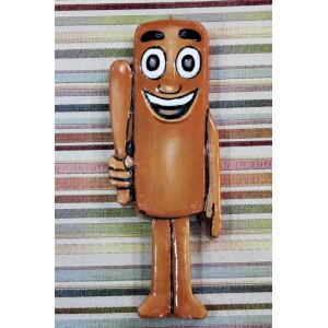 Πασχαλινή λαμπάδα Πλακέτα Brainrot Τουν Τουν Σακχουρ 23 x 9cm (001602)