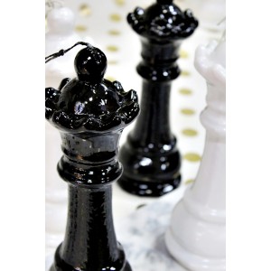 Κέρινη Λαμπάδα Βασίλισσα Σκάκι Black (003700) Κέρινη Λαμπάδα Βασίλισσα Σκάκι Black (003700)