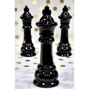 Κέρινη Λαμπάδα βασιλιάς Σκάκι Black (003701) Κέρινη Λαμπάδα βασιλιάς Σκάκι Black (003701)