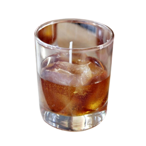 Χειροποίητη Λαμπάδα Whiskey με πάγο σε ποτήρι (003762) Χειροποίητη Λαμπάδα Whiskey με πάγο σε ποτήρι (003762)