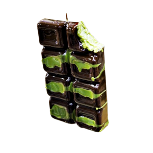 Χειροποίητη Πασχαλινή Λαμπάδα Dubai Chocolate 16cm (003763) Χειροποίητη Πασχαλινή Λαμπάδα Dubai Chocolate 16cm (003763)