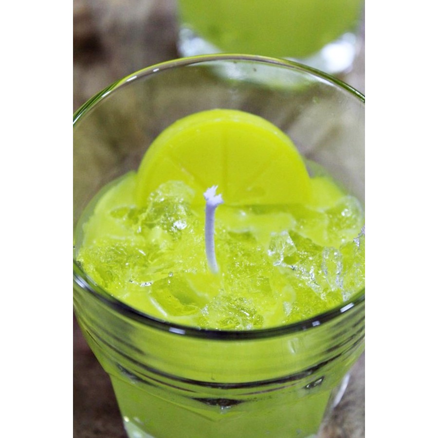 Λαμπάδα Vodka Πορτοκάλι 8,3 x 8,6cm (άρωμα Λεμόνι) (003935)