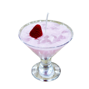 Λαμπάδα Κοκτειλ Paloma Strawberry 10,7 x 9,9cm (άρωμα φράουλα) (003936)