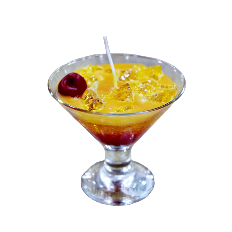 Λαμπάδα Tequila Sunrise 10,7 x 9,9cm (άρωμα exotic mango) (003937)