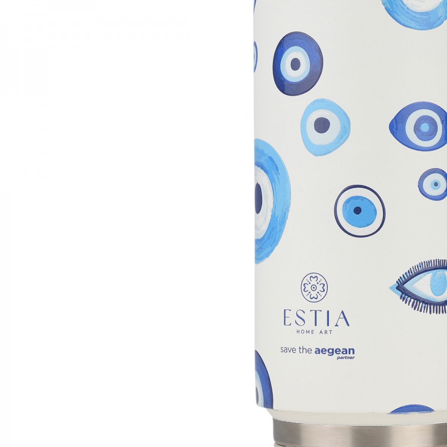 Estia θερμός Travel Cup Save The Aegean 500ml spirit of Luck (01-31251)