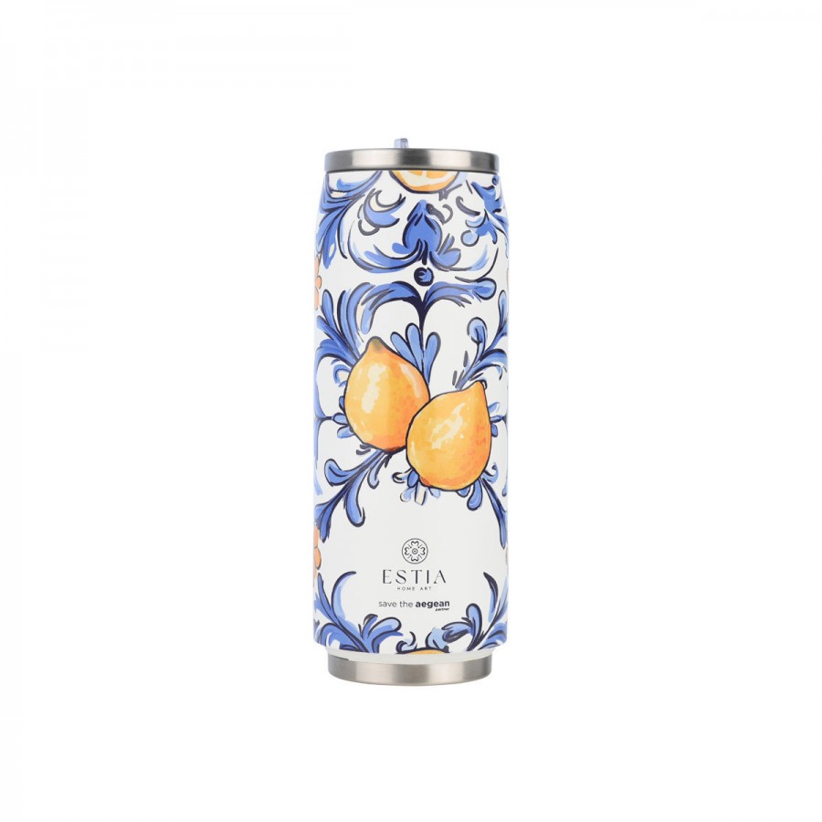 Estia θερμός Travel Cup Save The Aegean 500ml Amalfi Coast (01-31268)