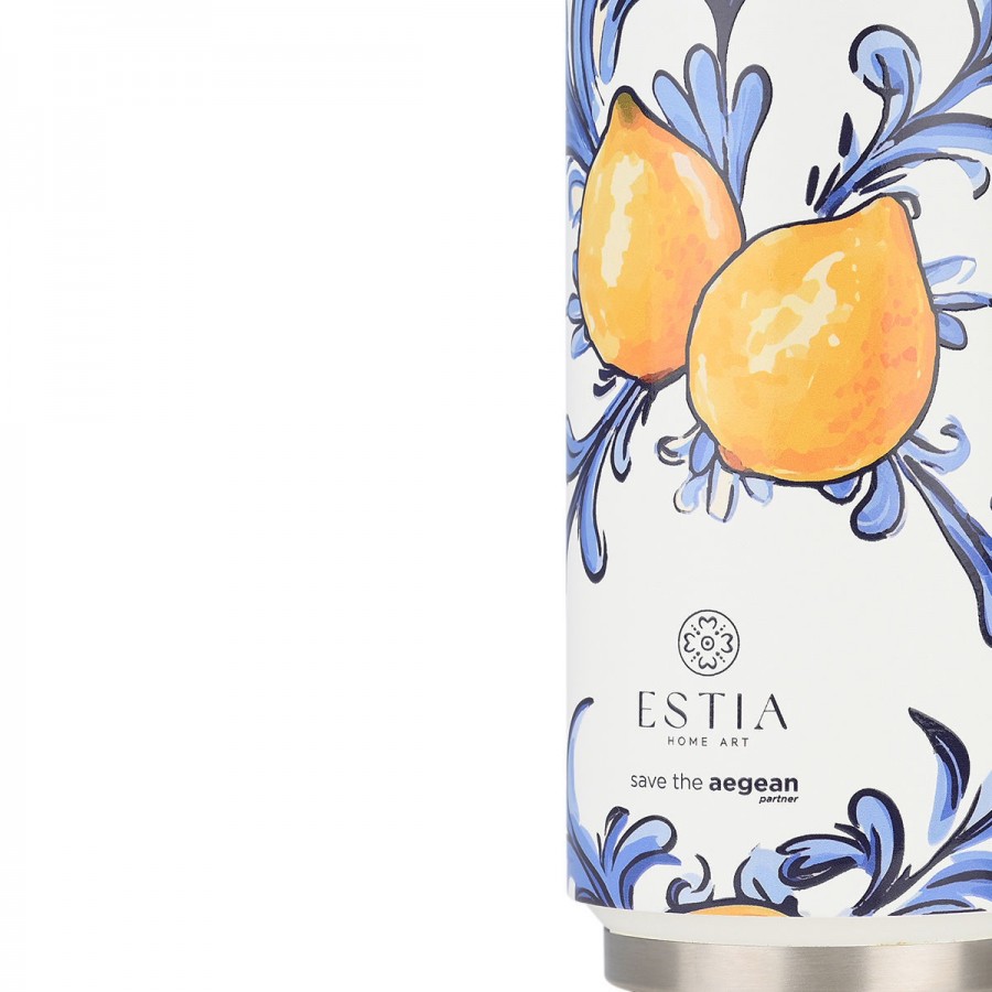 Estia θερμός Travel Cup Save The Aegean 500ml Amalfi Coast (01-31268)