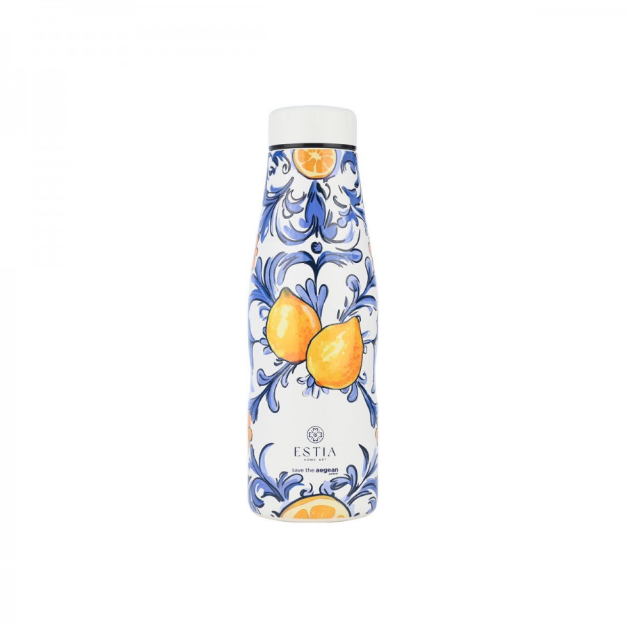 Estia θερμός Travel Flask Save The Aegean 500ml Amalfi Coast (01-31602)