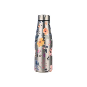 Estia θερμός Travel Flask Save The Aegean 500ml Silver Botanic (01-31633) Estia θερμός Travel Flask Save The Aegean 500ml Silver Botanic (01-31633)