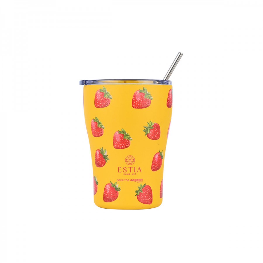 Estia θερμός Coffee Mug 350ml Berry Bright (01-31688)