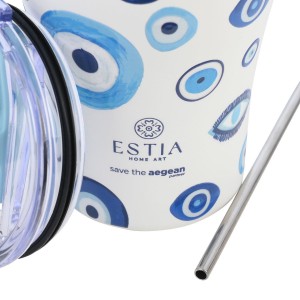 Estia θερμός Coffee Mugs 350ml Spirit of Luck ( 01-31749) Estia θερμός Coffee Mugs 350ml Spirit of Luck ( 01-31749)