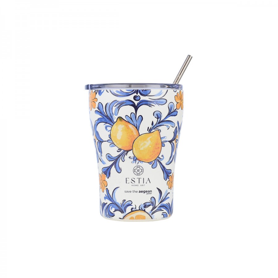 Estia θερμός Coffee Mug 350ml Amalfi Coast (01-31756)