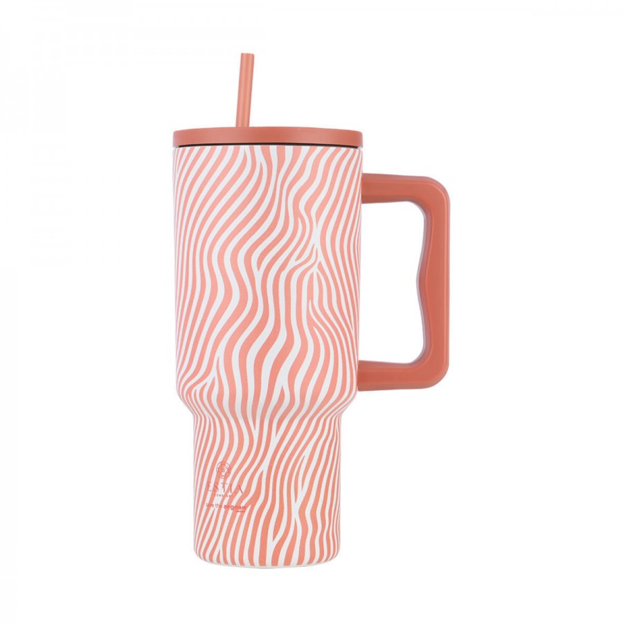  Estia θερμός Straw Tumbler XL Save The Aegean 900ml Soft Ripple (01-32043)
