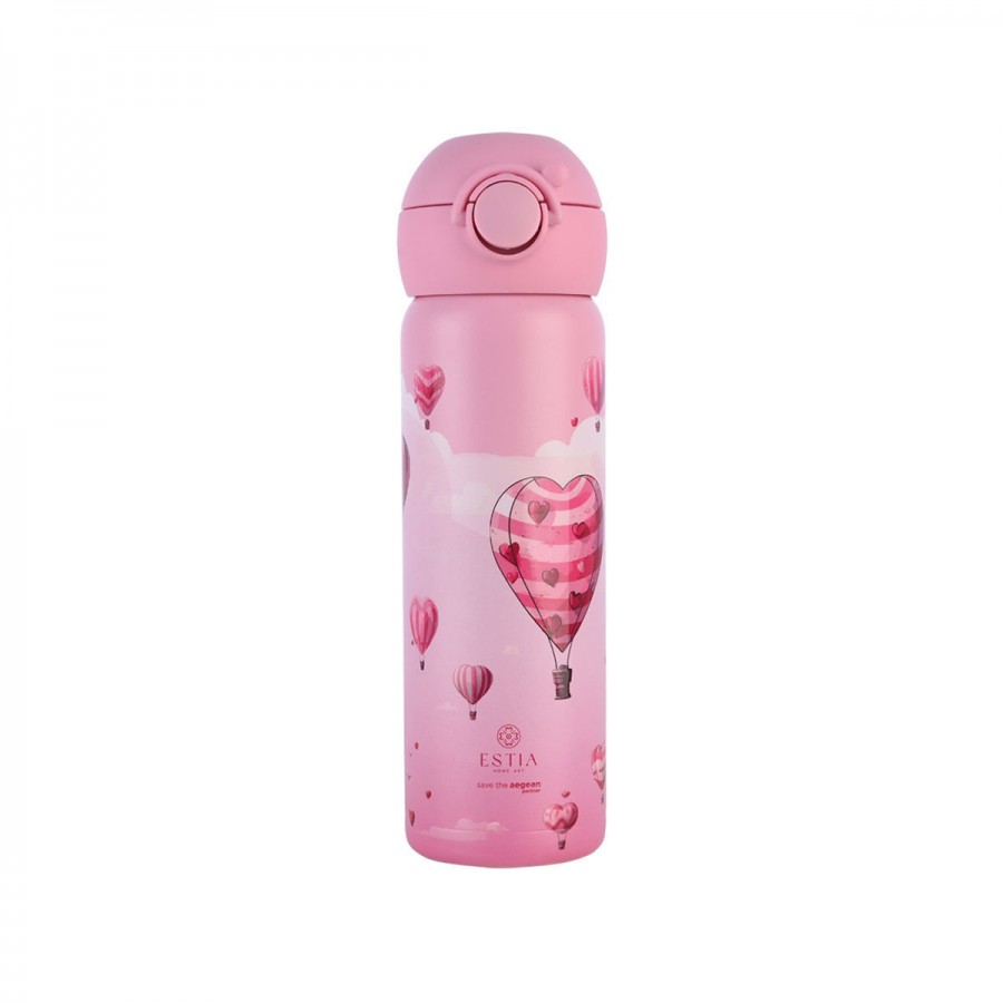 Estia Home Παιδικό Παγούρι Θερμός 500ml Love Ascend (01-33163)