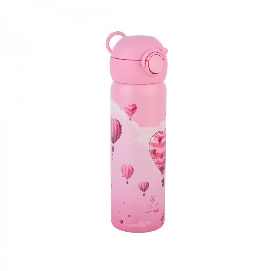 Estia Home Παιδικό Παγούρι Θερμός 500ml Love Ascend (01-33163)