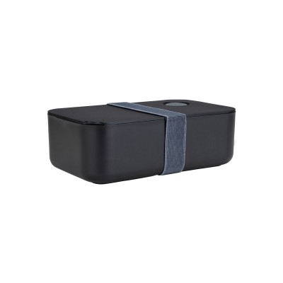 Εστία Φαγητοδοχείο 1lt με Χώρισμα Midnight Black (01-35266)