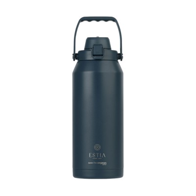 Estia Θερμός Lift Bottle Save Aegean με Λαβή 1.8lt Indigo (01-41458)