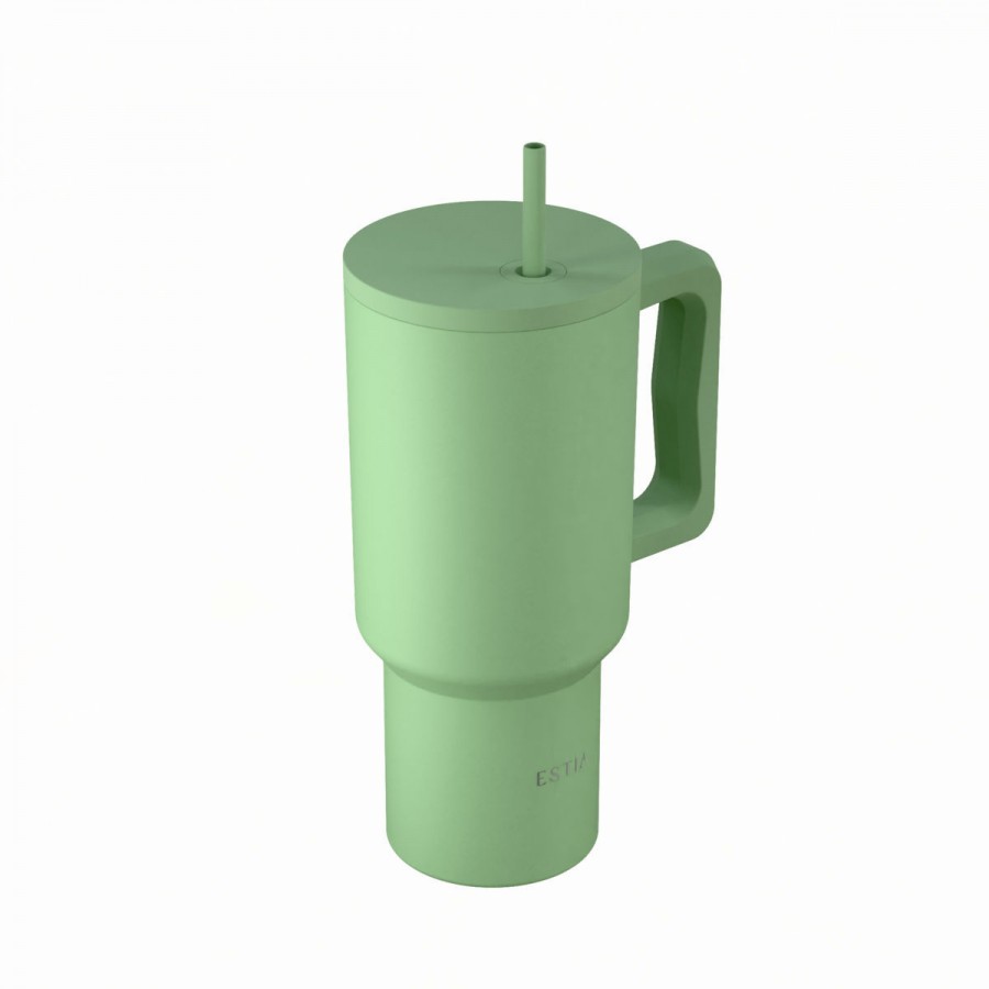 Estia θερμός Straw Tumbler XL Save The Aegean 900ml Pine (01-41502) Estia θερμός Straw Tumbler XL Save The Aegean 900ml Pine (01-41502)