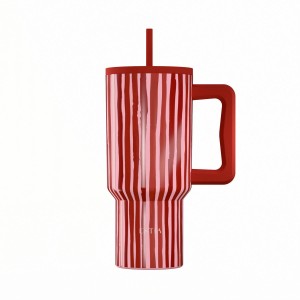  Estia θερμός Straw Tumbler XL Save The Aegean 900ml Viva Stripe (01-41564)