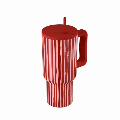 Estia θερμός Straw Tumbler XL Save The Aegean 900ml Viva Stripe (01-41564) Estia θερμός Straw Tumbler XL Save The Aegean 900ml Viva Stripe (01-41564)