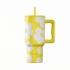 Estia θερμός Straw Tumbler XL Save The Aegean 900ml Yellow Daisy (01-41625) Estia θερμός Straw Tumbler XL Save The Aegean 900ml Yellow Daisy (01-41625)
