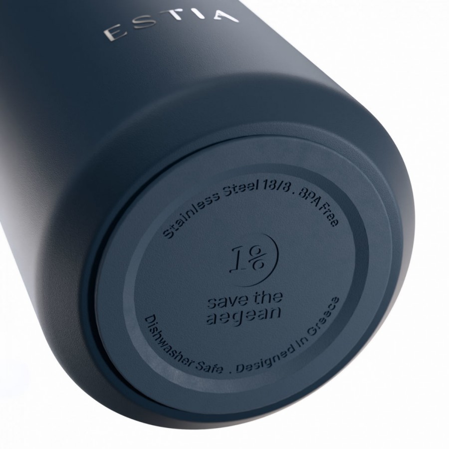 Estia θερμός Flow Save The Aegean 500ml Indigo (01-41908) Estia θερμός Flow Save The Aegean 500ml Indigo (01-41908)