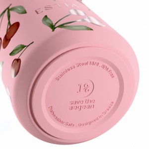 Estia θερμός Pulse Save The Aegean 500ml Cherry Rose (01-42431)