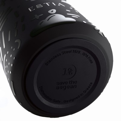 Estia θερμός Pulse Save The Aegean 500ml Noir Echo (01-42509) Estia θερμός Pulse Save The Aegean 500ml Noir Echo (01-42509)