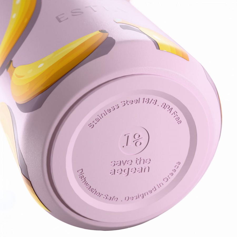Estia θερμός Pulse Save The Aegean 500ml Banana Mood (01-42639) Estia θερμός Pulse Save The Aegean 500ml Banana Mood (01-42639)