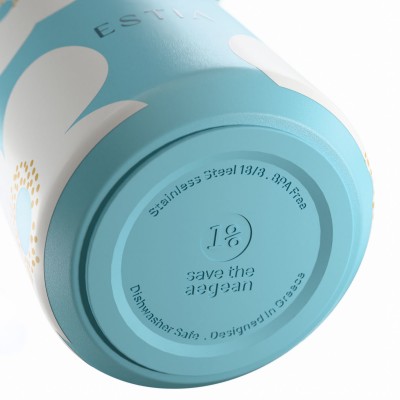 Estia θερμός Pulse Save The Aegean 500ml Blue Daisy (01-42646) Estia θερμός Pulse Save The Aegean 500ml Blue Daisy (01-42646)