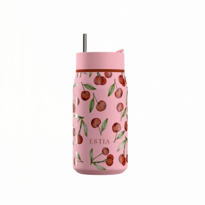 Estia θερμός Save The Aegean Lens 360ml Cherry Rose (01-42882)