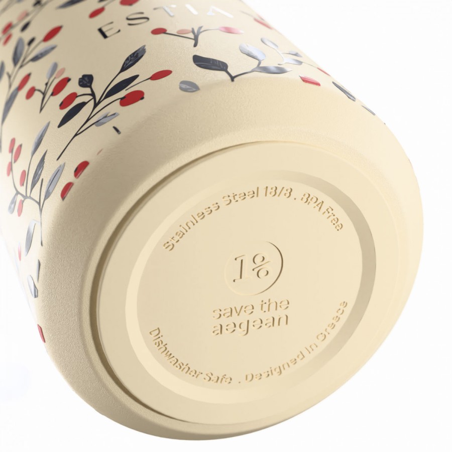 Estia θερμός Save The Aegean Lens 360ml Bloom Beige (01-42912) Estia θερμός Save The Aegean Lens 360ml Bloom Beige (01-42912)