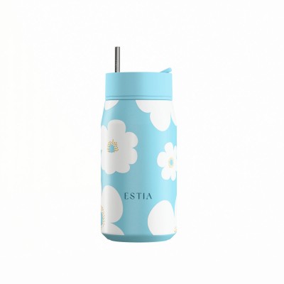Estia θερμός Save The Aegean Lens 360ml Blue Daisy (01-43087)