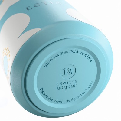Estia θερμός Save The Aegean Lens 360ml Blue Daisy (01-43087) Estia θερμός Save The Aegean Lens 360ml Blue Daisy (01-43087)