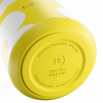 Estia θερμός Save The Aegean Lens 360ml Yellow Daisy (01-43094) Estia θερμός Save The Aegean Lens 360ml Yellow Daisy (01-43094)
