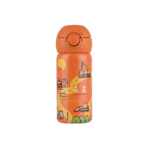 Estia Home Παιδικό Θερμός Wonder Bottle Save The Aegean 350ml The Big Build (01-43605)