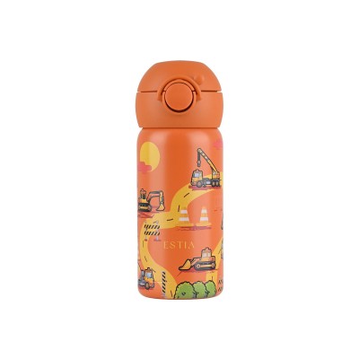 Estia Home Παιδικό Θερμός Wonder Bottle Save The Aegean 350ml The Big Build (01-43605)