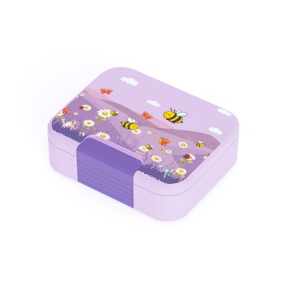 Estia Home Art  Παιδικό Δοχείο φαγητού 950ml με 3 ανοξείδωτες αποσπώμενες θήκες Garden Freinds (01-44282)
