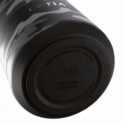 Estia θερμός Flow Save The Aegean 500ml Dark Camo (01-47870)