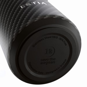 Estia θερμός Pulse Save The Aegean 500ml Carbon Fibre (01-47931)
