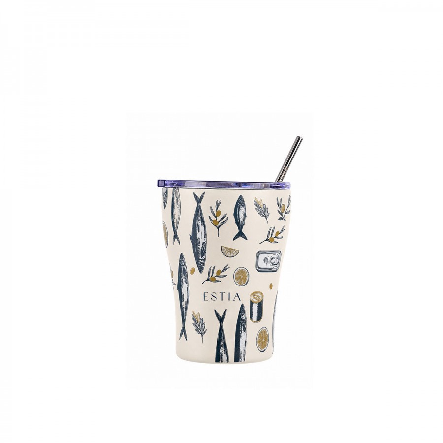 Estia θερμός Coffee Mug 350ml Salt Life (01-48976)