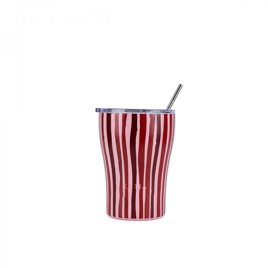 Estia θερμός Coffee Mugs 350ml Viva Stripe (01-48983)
