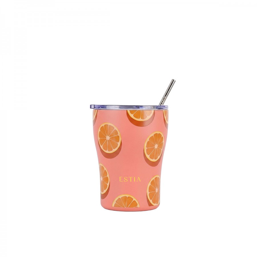 Estia θερμός Coffee Mug 350ml Orange Pop (01-49010)