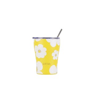 Estia θερμός Coffee Mugs 350ml Yellow Daisy (01-49041)