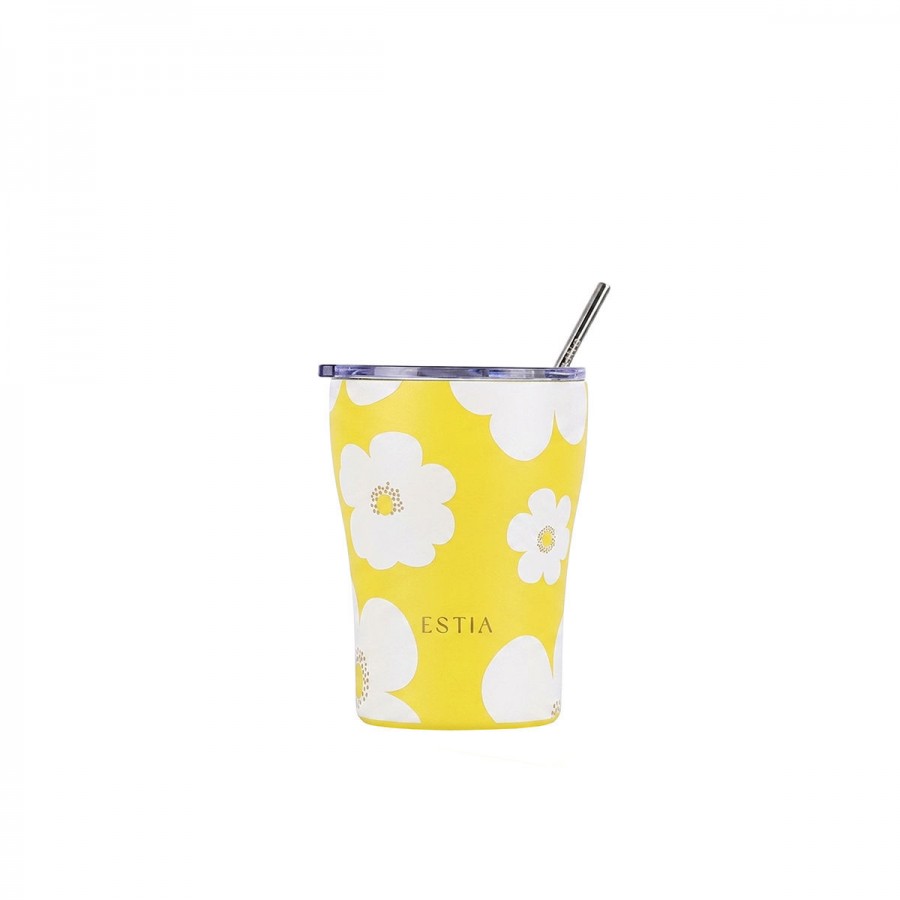 Estia θερμός Coffee Mugs 350ml Yellow Daisy (01-49041) Estia θερμός Coffee Mugs 350ml Yellow Daisy (01-49041)