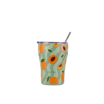 Estia θερμός Coffee Mug 350ml Peach Garden (01-49058) Estia θερμός Coffee Mug 350ml Peach Garden (01-49058)