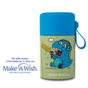 Nava Παιδικό δοχείο φαγητού ισοθερμικό στρογγυλό "We Care" πράσινο 400ml (10-007-003) Nava Παιδικό δοχείο φαγητού ισοθερμικό στρογγυλό "We Care" πράσινο 400ml (10-007-003)