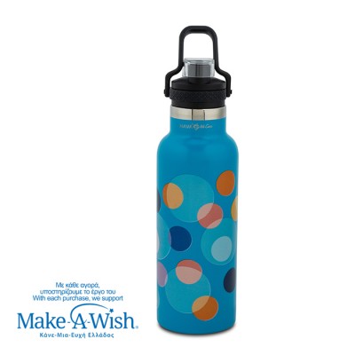 Nava Θερμός μπουκάλι ανοξείδωτο "We Care" Color Dots (10-016-263) Nava Θερμός μπουκάλι ανοξείδωτο "We Care" Color Dots (10-016-263)
